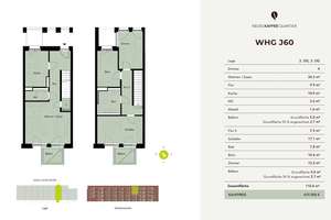 NEUES KAFFEEQUARTIER - Große 4 Zimmer -Maisonettewohnung – Johann-Jacobs-Straße 28, 28217 Überseestadt, Bremen – Vorschaubild 3