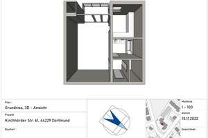 gediegene Wohnung mit Loggia – Kirchhörder Straße 161, 44229 Kirchhörde-Löttringhausen, Dortmund – Vorschaubild 13