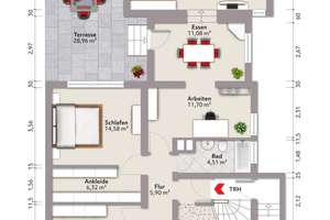 Gepflegtes Zweifamilienhaus mit großzügigem Garten, Pool und Erbpachtgrundstück in begehrter Lage – Die vollständige Adresse der Immobilie erhältst du vom Anbieter., 44287 Aplerbeck (Ortsteil), Dortmund – Vorschaubild 19