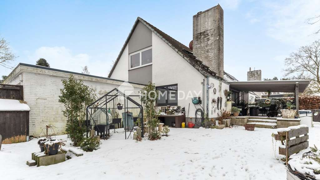 Immobilie in Worpswede - Großzügige Doppelhaushälfte mit Einliegerwohnung, Vollkeller und schönem Garten in ruhiger Feldlage - Bild 2