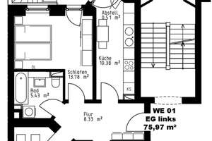 *** Zu Hause ankommen und wohlfühlen in Gohlis *** WE 01 - Zeit für Mehr! – Virchowstraße 8, 4157 Gohlis-Mitte, Leipzig – Vorschaubild 8
