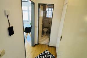 *City Apartment* 1 Zimmer-Wohnung Möbliert inkl. W-Lan & TV – Die vollständige Adresse der Immobilie erhältst du vom Anbieter., 48155 Hansaplatz, Münster – Vorschaubild 6