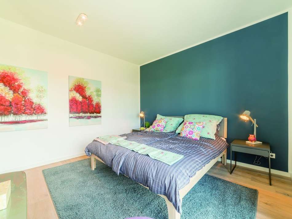 Modernes Schlafzimmer-Feeling