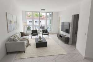 Sonnendurchflutetes Wohngefühl mit Balkon und Marmorboden – 64285 Mitte, Darmstadt – Vorschaubild 2