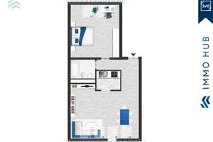 ++ Bezugsfrei, zentrale Lage, Badewanne! Dachgeschosswohnung im Leipziger Zentrum Süd-Ost ++ – Die vollständige Adresse der Immobilie erhältst du vom Anbieter., 4103 Zentrum-Südost, Leipzig – Vorschaubild 13