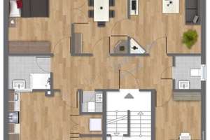 Liebevoll sanierte 4-Zimmer-Wohnung im denkmalgeschützten Stilaltbau – Sandbergstr 54, 64285 Bessungen, Darmstadt – Vorschaubild 11