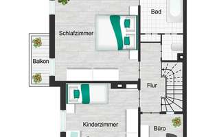 Ihr neues Zuhause in gefragter Lage: modernisiert mit Garten & Garage – Die vollständige Adresse der Immobilie erhältst du vom Anbieter., 45136 Huttrop, Essen – Vorschaubild 8
