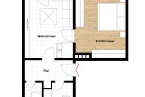 Helle komplett möblierte 2-Zimmer Wohnung in Magdeburgs Neustadt – heinrichstr 14, 39124 Neue Neustadt, Magdeburg – Vorschaubild 18
