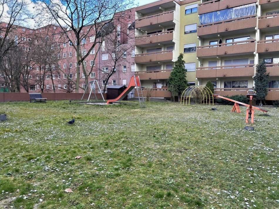 Spielplatz im Hinterhof