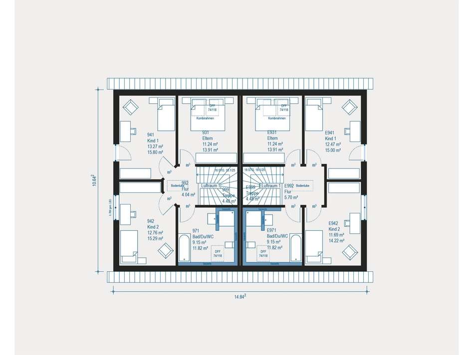 Doppelhaushälfte modern
