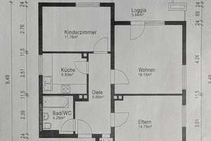 Helle 3-Zimmer-Wohnung mit Balkon in Duisburg-Buchholz – Heinrich-Albrod-Straße 25, 47249 Buchholz, Duisburg – Vorschaubild 1