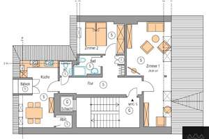 Modernes Wohnen hinterm Schlossgarten mit Balkon und Küche! – Hittorfstraße 3, 48149 Schloss, Münster – Vorschaubild 11