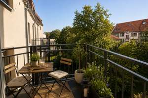 Stilvoll sanierter Altbau mit Balkon im Leipziger Süden: Erstbezug mit Echtholzdielen – Biedermannstraße 109, 4277 Connewitz, Leipzig – Vorschaubild 7