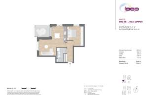 DURCHDACHTE 2-ZIMMER-WOHNUNG MIT PRIVATEM BALKON – Kellerstraße ., 90453 Katzwang, Reichelsdorf Ost, Reichelsdorfer Keller, Nürnberg – Vorschaubild 4