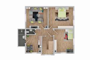 Zentral in S-Feuerbach: 3-Zi.-Altbauwohnung mit Stellplatz & Einbauküche – ideal auch als WG – Die vollständige Adresse der Immobilie erhältst du vom Anbieter., 70469 Feuerbach-Mitte, Stuttgart – Vorschaubild 18