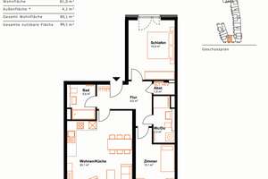 Moderne 3 Zimmer Wohnung mit Südbalkon – Die vollständige Adresse der Immobilie erhältst du vom Anbieter., 20539 Rothenburgsort, Hamburg – Vorschaubild 8