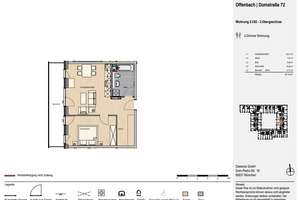2 Zimmer Wohnung - zentral gelegen – 63067 Messehalle, Offenbach am Main – Vorschaubild 9