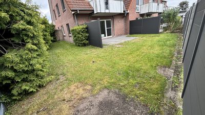 Gepflegte 3-Zimmer-Erdgeschosswohnung mit großem Garten, Garage & moderner Heizung – provisionsfrei