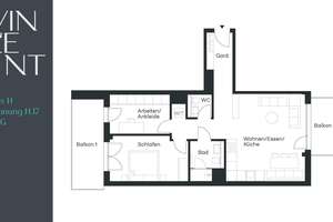 Anspruchsvoll und nachhaltig: 3-Zi-Whg in Holz-Hybrid-Ensemble – Rupprechtstraße 32, 80636 Sankt Vinzenz, München – Vorschaubild 4