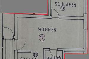 Fürth: vermietete 2-ZW  ("3-ZW"), 43m², Pkw-Stellplatz, 2.OG mit Aufzug – Die vollständige Adresse der Immobilie erhältst du vom Anbieter., 90763 Südstadt Industriegebiet, Fürth – Vorschaubild 8