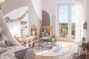 ERSTBEZUG: 4-Zimmer-Familienwohnung