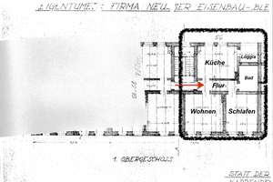 Top geschnittene Wohnung mit hohen Decken und großer Wohnküche – Burgunderstraße 56, 40549 Heerdt, Düsseldorf – Vorschaubild 9