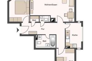 Sofort bezugsfrei | Gohlis-Mitte | Balkon | Aufzug | Gäste-WC | Stuckdecken | Parkettboden – Die vollständige Adresse der Immobilie erhältst du vom Anbieter., 4157 Gohlis-Mitte, Leipzig – Vorschaubild 18