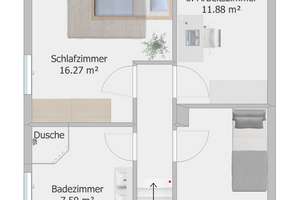 Sanierte Doppelhaushälfte in zweiter Reihe mit 5 Zimmern, Küche, Wallbox, Klimaanlage | ~170m² – Burscheider Straße 154c, 51381 Bergisch Neukirchen, Leverkusen – Vorschaubild 22