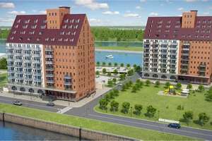 Großzügige Wohnung mit toller Wohnküche und Westbalkon – Sarajevo- Ufer 24, 39106 Alte Neustadt, Magdeburg – Vorschaubild 1