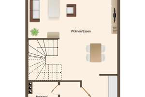 Wohnen auf drei Ebenen – stilvolle Maisonette mit Balkon. – Die vollständige Adresse der Immobilie erhältst du vom Anbieter., 53229 Bonn-Zentrum, Bonn – Vorschaubild 11