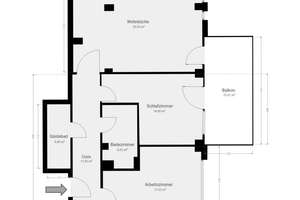 Bezugsfreie 3-Zimmerwohnung mit Balkon und zwei Badezimmern im Herzen der City West – Spichernstraße 9, 10777 Wilmersdorf, Berlin – Vorschaubild 23