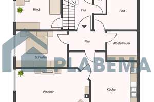 Individuelle Erdgeschosswohnung mit Einbauküche, Terrasse & Kamin – Feldstraße 38, 18273 Güstrow – Vorschaubild 15