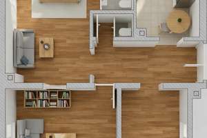 Altbau trifft Bestlage – 3-Zimmer-Wohnung im Herzen des Martinsviertels in Darmstadt – Die vollständige Adresse der Immobilie erhältst du vom Anbieter., 64289 Darmstadt-Nord, Darmstadt – Vorschaubild 11
