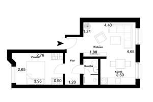 Zentrale 2-Zimmer Wohnung nach hochwertiger Sanierung mit Einbauküche und Waschmaschine – Engelbosteler Damm 79, 30167 Nordstadt, Hannover – Vorschaubild 21