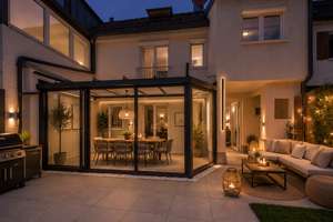 Modernisiertes Reihenmittelhaus mit Wintergarten in Landsberg