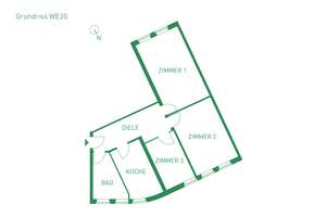 Vermietete Eigentumswohnung zur Kapitalanlage am Stadtpark – Barmbeker Straße 93, 22303 Winterhude, Hamburg – Vorschaubild 6