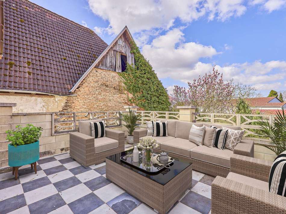 Dachterrasse