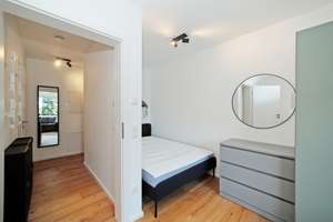 Modern möbliertes 1-Zimmer-Apartment mit großzügigem Raumgefühl – Mitteisstraße 31, 80935 Lerchenau-Ost, München – Vorschaubild 4