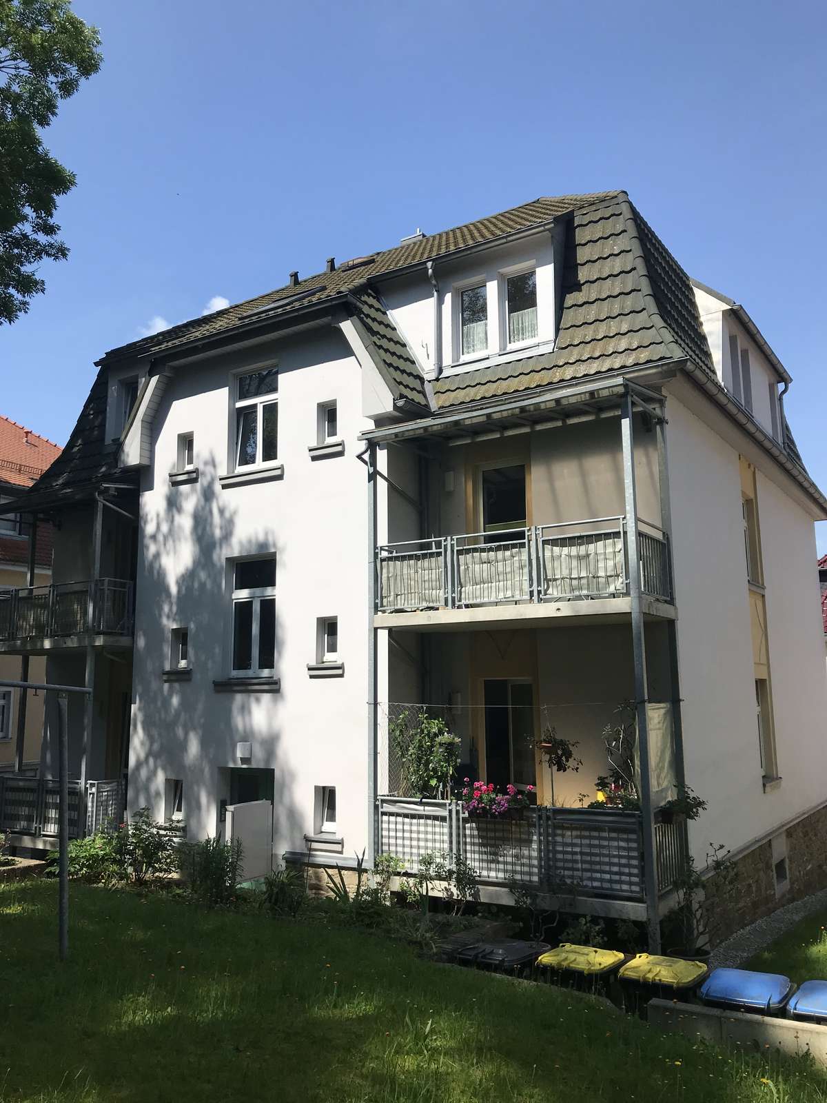 Fiedlerstraße 8 Garten