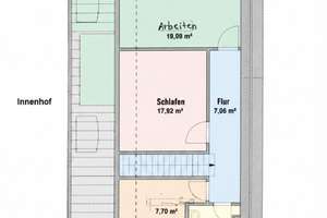 Zentral und ruhig: Lichtdurchflutete 4,5-Zimmer-Maisonette im Innenhof mit exklusiver Ausstattung – Die vollständige Adresse der Immobilie erhältst du vom Anbieter., 80335 St. Paul, München – Vorschaubild 23