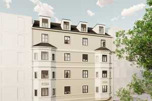 Entmietetes Mehrfamilienhaus mit Baugenehmigung und Baugrundstück für attraktives Neubauprojekt – Neuburger Straße 28, 86167 Augsburg – Vorschaubild 2
