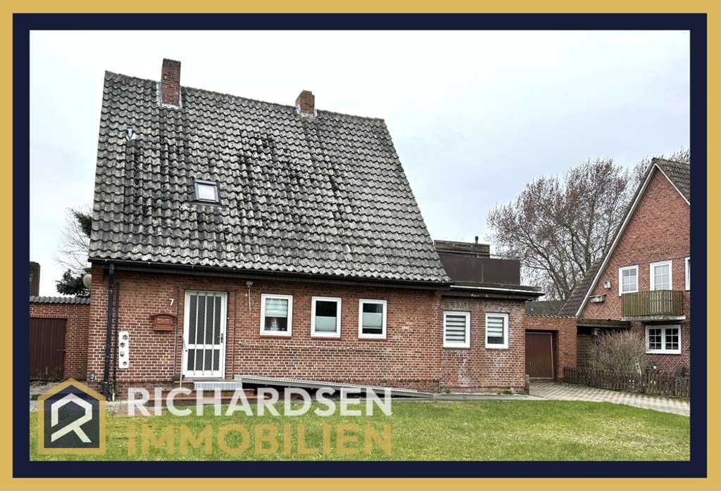 Immobilie in Leck - Handwerkerhaus mit viel Entwicklungspotenzial in ruhiger Lage in Leck - Bild 0