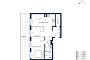 2 Zimmer Wohnung  - 2 Bedroom Apartment with Kitchen and Balcony – Rummelsburgerstrasse 104, 10319 Friedrichsfelde, Berlin – Vorschaubild 10