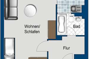 Singlewohnung – Pionierstr. 27C, 13583 Falkenhagener Feld, Berlin – Vorschaubild 2