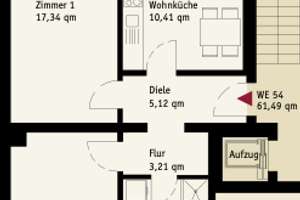 Sanierte gepflegte 2-Zimmer-Wohnung mit Balkon, Aufzug und hochwertiger Ausstattung in ruhiger Lage – Die vollständige Adresse der Immobilie erhältst du vom Anbieter., 4179 Neulindenau, Leipzig – Vorschaubild 16