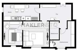 **Sanierte 3-Raumwohnung mit Einbauküche in Löbtau** – Bünaustraße 19, 1159 Löbtau-Süd, Dresden – Vorschaubild 10