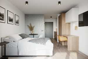 uniQ living // Neubau - Studentenapartment mit Loggia // KFW + 5%-Afa – Hofgartenweg 14, 93051 Regensburg – Vorschaubild 5