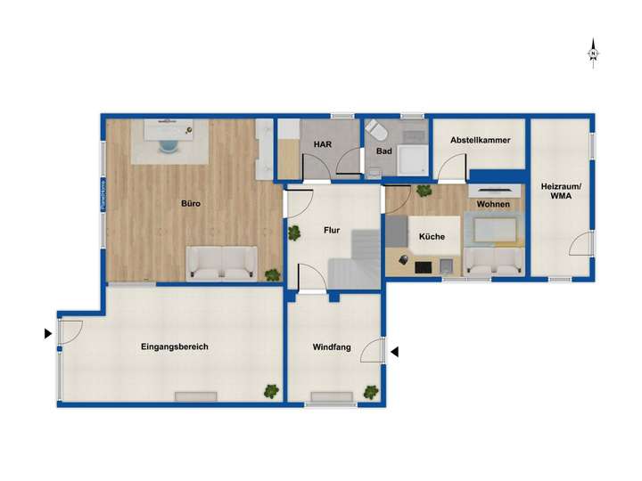 Grundriss Erdgeschoss