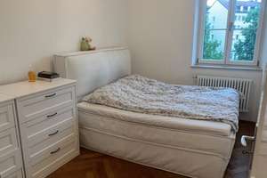 München Am Harras  super tolle 2 Zimmer Altb.-Whg. Parkett, gr. Küche mit EBK - WG möglich TOP. 1.9. – Am Harras 14, 81369 Untersendling, München – Vorschaubild 4