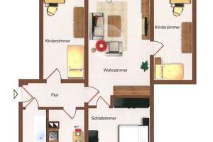 4-Zimmer-Wohnung mit großem Balkon und Dusche – Yorckstraße 32b, 9130 Yorckgebiet, Chemnitz – Vorschaubild 16
